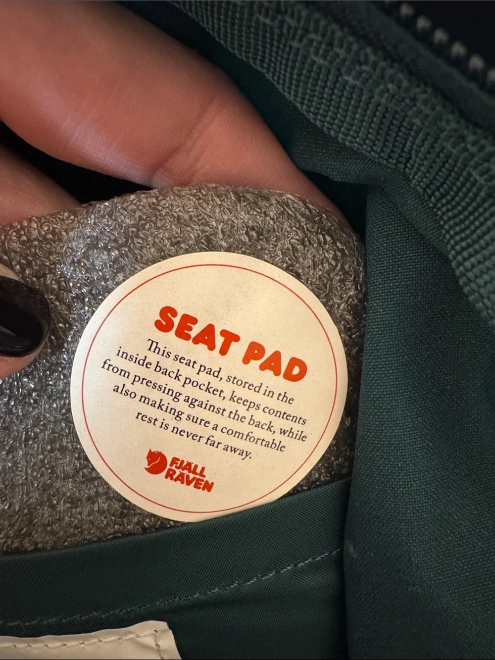 Kånken Mini Backpack in Dark Green
